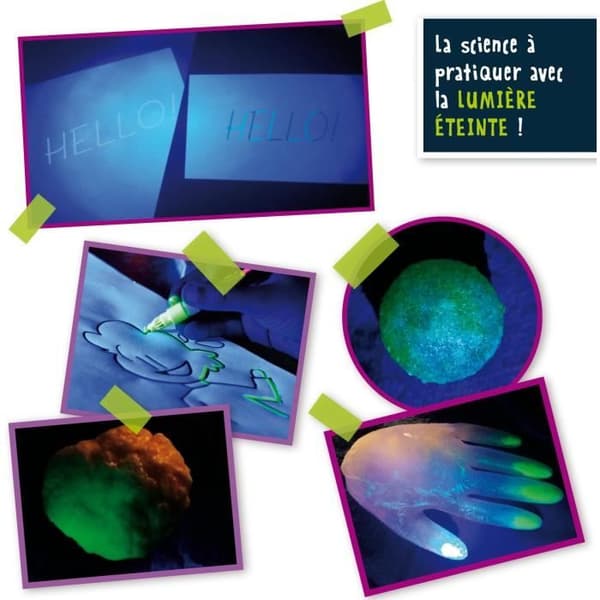 Genius Science - vetenskapligt spel - fosforescerande vetenskap - LISCIANI