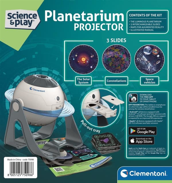 Planetarium Stjärnhimmel Projector Clementoni