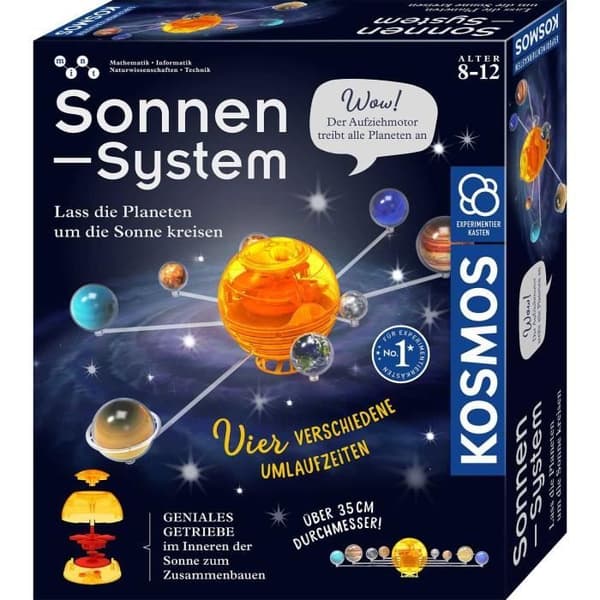 KOSMOS- SONNENSYSTEM BOAZTE EXPERIMENTATION, 671532, SILVER SILVER