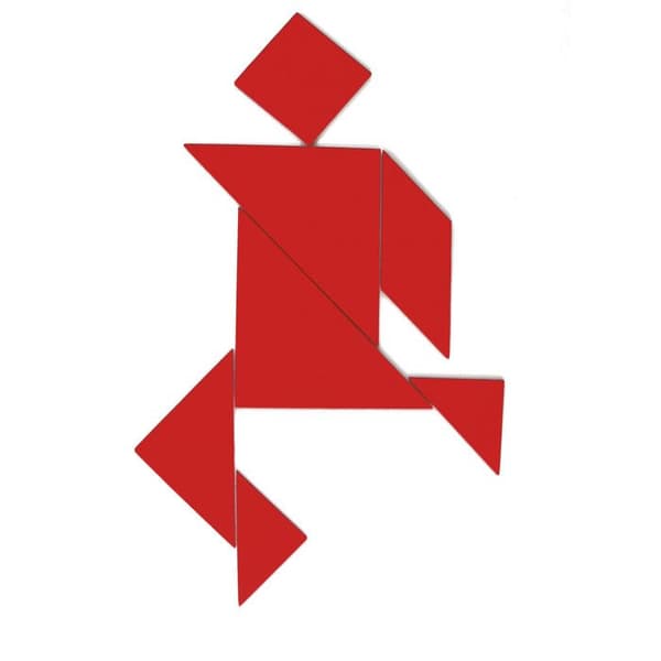Tangram barn 7 bitar