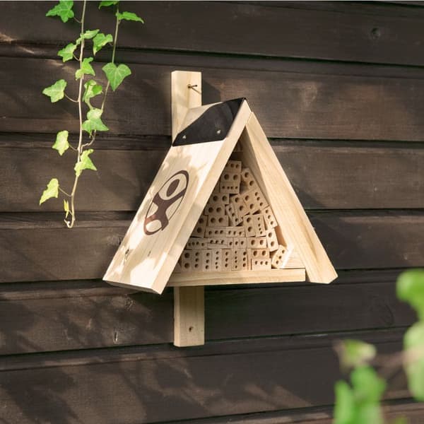 Hotell för insekter - HABA - Terra Kids - Träskulptur - Observation av biologisk mångfald