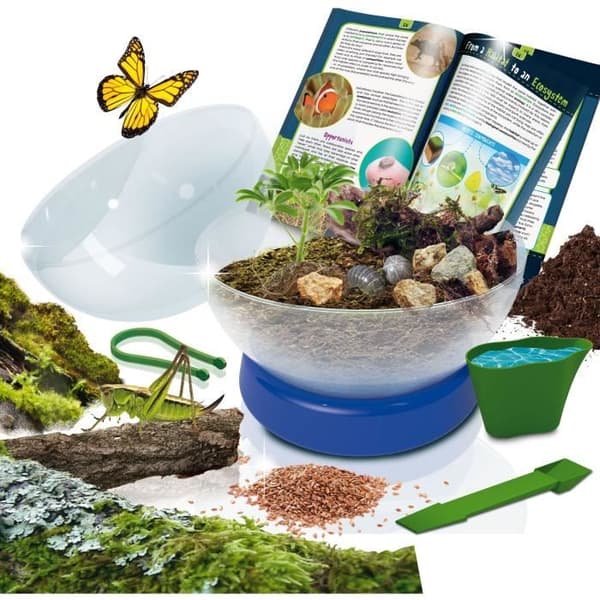 Interaktivt ekosystem - LISCIANI - Jag är ett geni - Habitat &amp; ekosystem - Reproducera naturliga livsmiljöer - Illustrerad manual