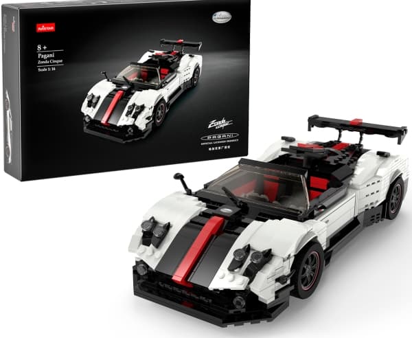 RASTAR modellsats i skala 1:16 Pagani Zonda Cinque Bricks, 98200