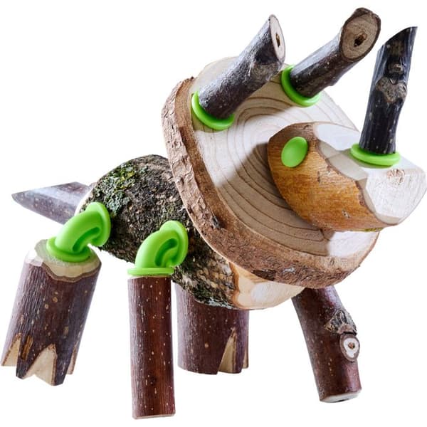 HABA - Terra Kids Connectors - Dinosaurs Kit - Konstruktion - Utomhus - Barnspel 8 år och +