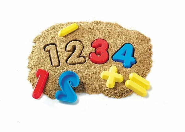 Tillbehör - reservdel vetenskapligt spel Lärresurser - LSP1452-UKM - Sandformar Figurer och operationer