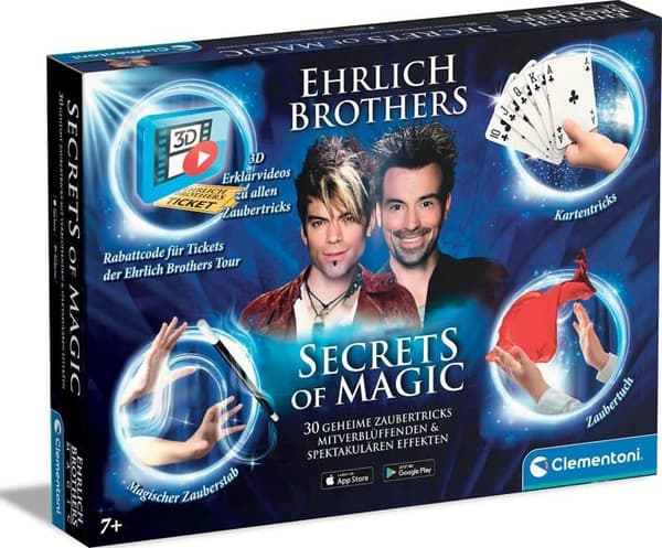 Vetenskapligt experiment - fysik-kemi experiment Clementoni - 59312 - Clemen Secrets of Magic