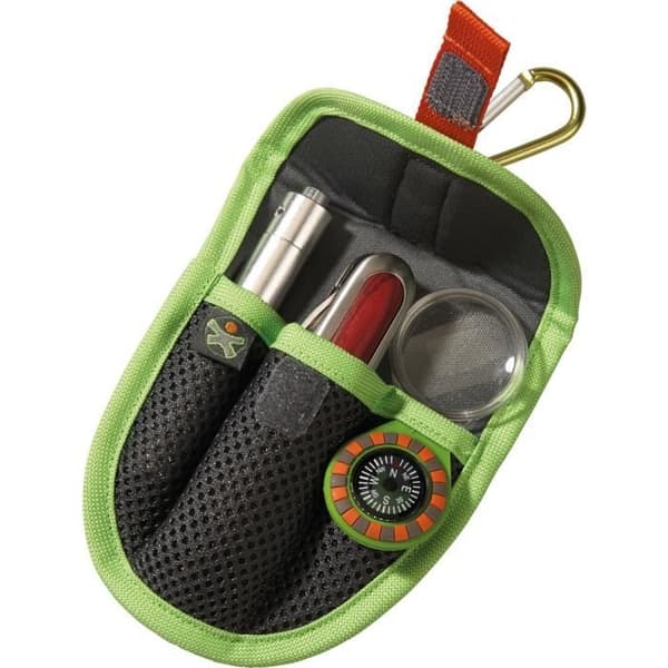 Explorers påse - HABA - Terra Kids - 6-funktions pennkniv - LED-lampa - 3x/6x förstoringsglas