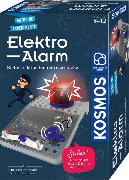 Mekanisk - elektronisk Kosmos - 658083 - Elektro-Alarm: Experimentierkasten