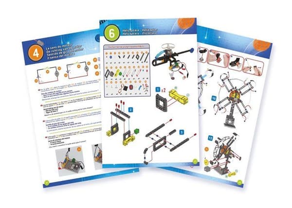 Elkonstruktionsspel - BUKI - Elexpert - 130 stycken - 10 modeller - 8 år och över