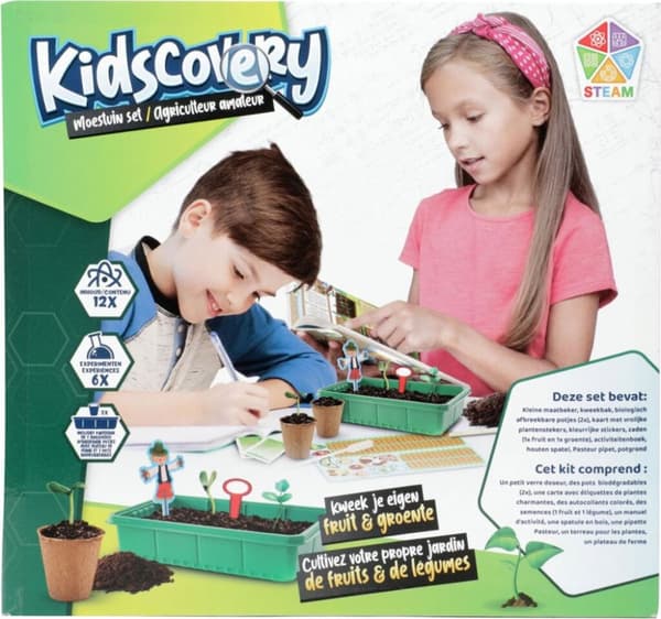 Kidscovery Experiment kasvispuutarhasetti L