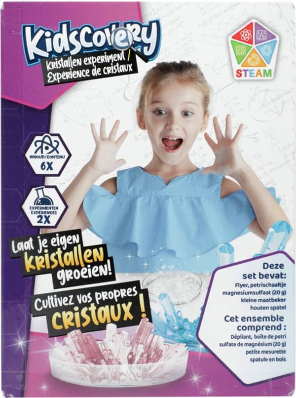 Kidscovery Experiment Set Kristaller