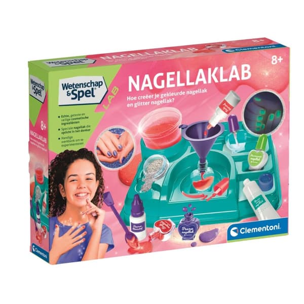 Clementoni Science and Play Nail Polish Lab