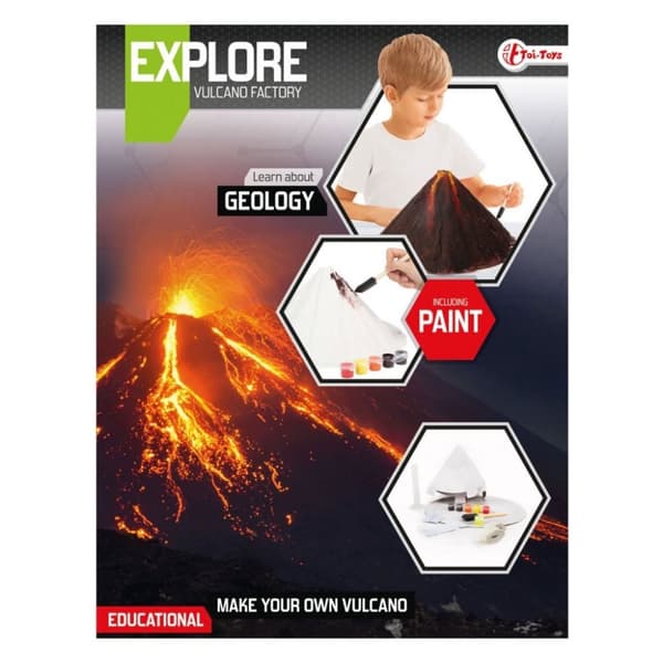 Utforska Science Set Volcano