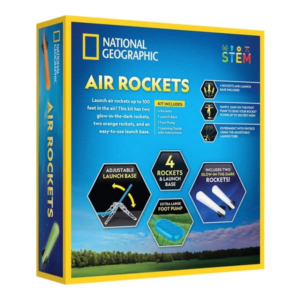National Geographic Air Foam Rocket