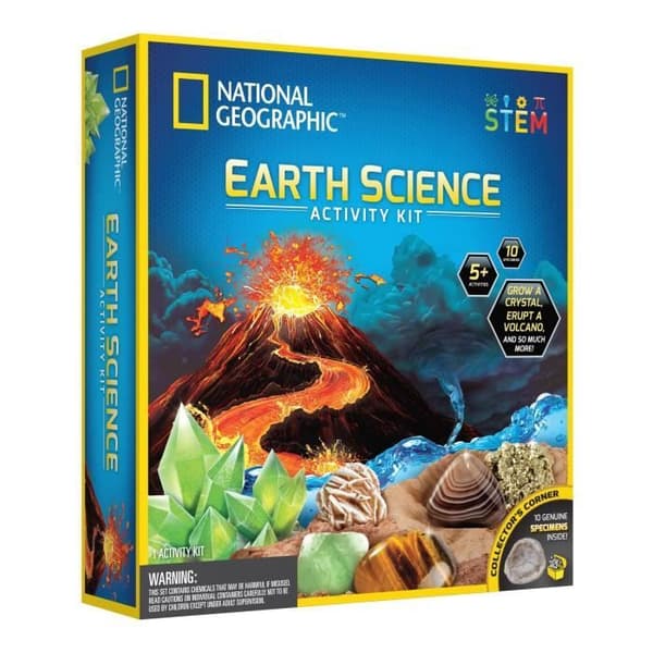BANDAI - National Geographic - Explorer's Maxi Kit: Earth Science