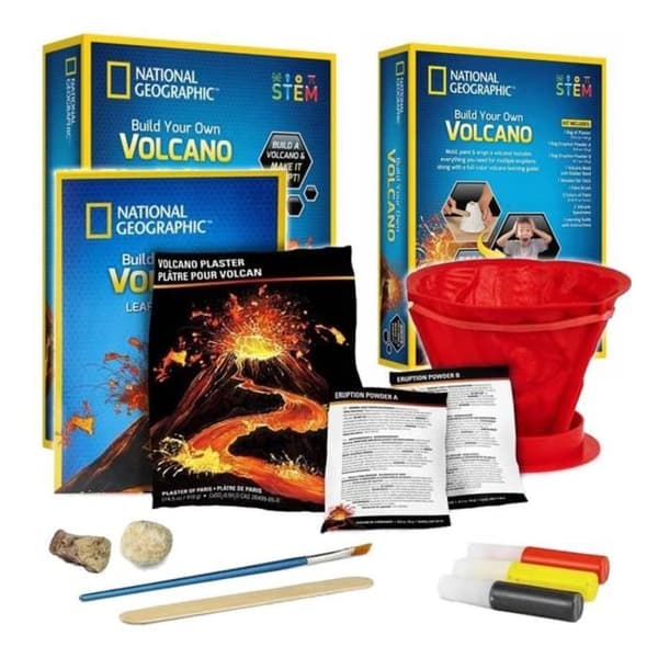 National Geographic - Bygg din egen vulkan (vetenskaplig kit om vulkaner)