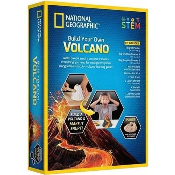 National Geographic - Bygg din egen vulkan (vetenskaplig kit om vulkaner)
