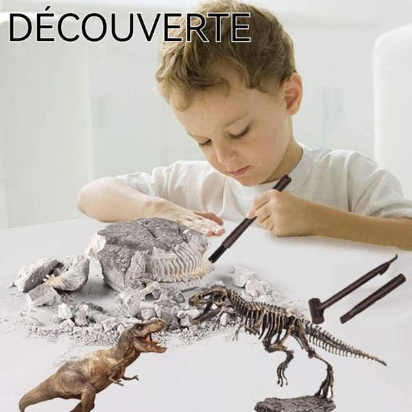 TD® Dinosaurieskelett arkeologiska utgrävningsleksaker för barn Jurassic Tyrannosaurus Rex Tyrannosaurus Dinosaurieleksaker