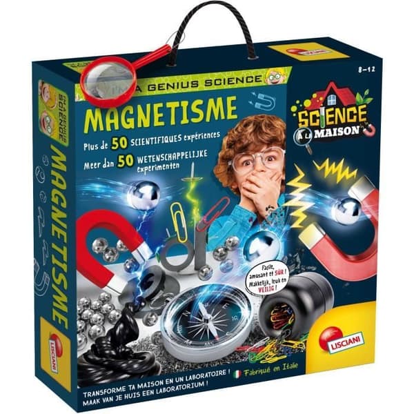 50 experimenter i magnetism - Vetenskapskit - JAG ÄR EN GENIUS