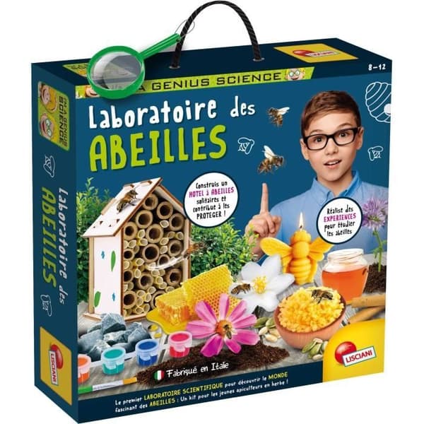 Laboratorium för bin - Vetenskapligt Kit - JAG ÄR EN GENIUS - Olika Experiments