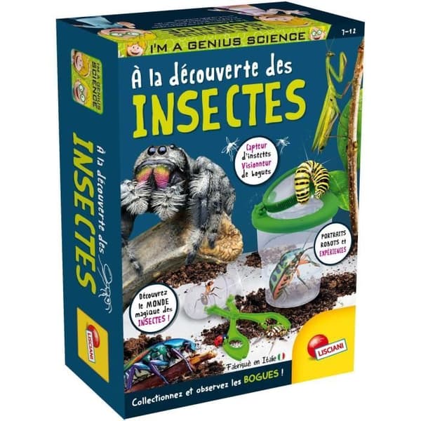 Entdeckten von Insekten - Vetenskaplig Kit - JAG ÄR EN GENIUSPOCKET