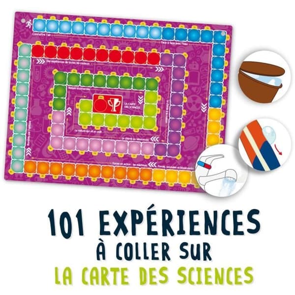 Det superlaboratorium för mina 101 första experiment - Vetenskapskit - JAG ÄR EN GENIUS