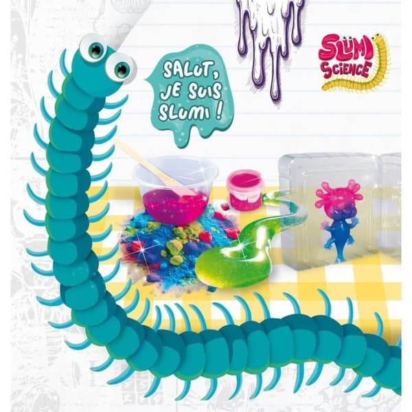 Fickaxolotl - Vetenskapskit - SLUMI SCIENCE - Magiska komponenter, Rolig upplevelse