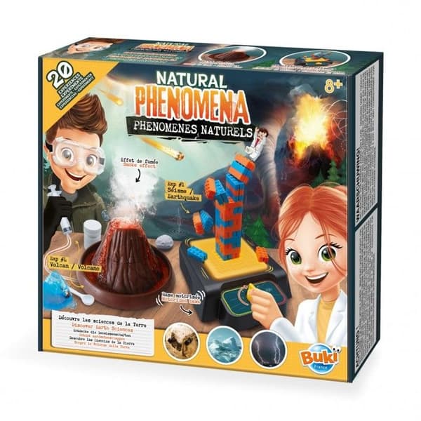 Utbildande spel - BUKI - 2170 - 20 experiment - Naturliga fenomen - Från 8 år