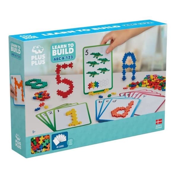 Discovery kit 600 ABC &amp; 123 Minibitar + 40 kort - Plus Plus