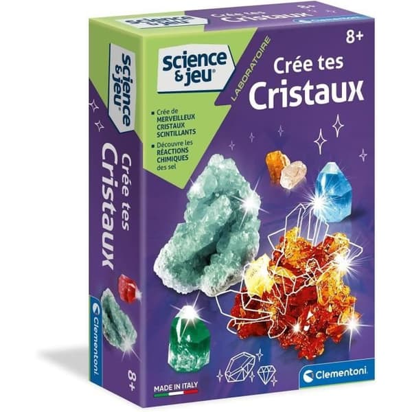 Clementoni- Skapa dina kristaller - Från 8 år