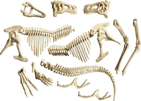 Vetenskapligt experiment - fysik-kemi experiment Clementoni - 59311 - Clemen Ausgrabungs-Set T-Rex - Fossil Mo