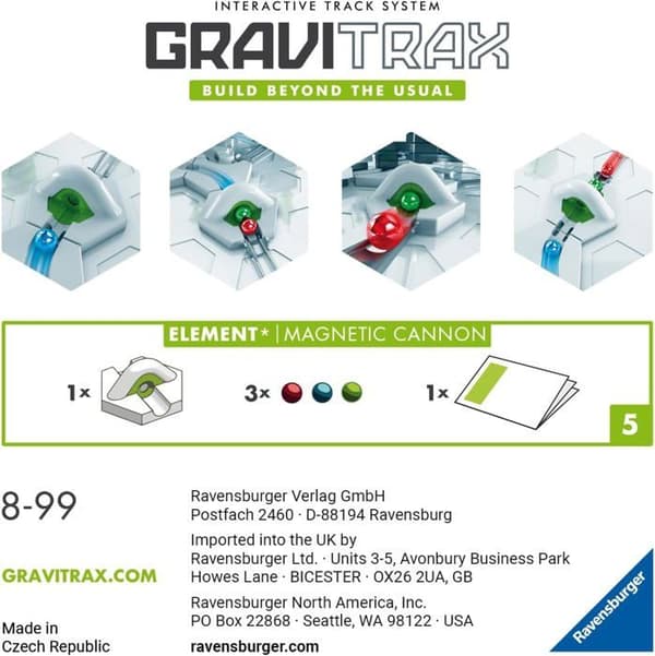 Ravensburger GraviTrax Erweiterung-Set Gauß Kanone - 22413