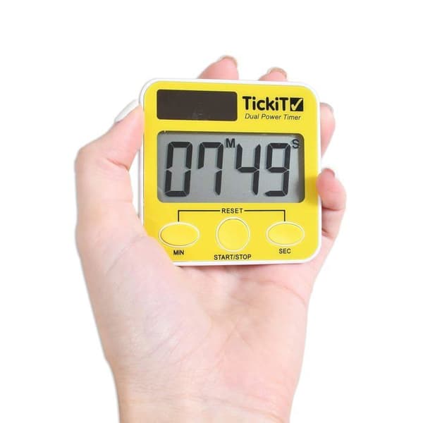 TickiT - Set med 5 färgglada timerar - KOMMOTION