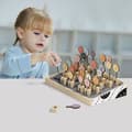 Miniatyrbillede 3 af 4: Abc Blomster - TOP BRIGHT - 26 Urtepotter - Store Bogstaver - Små Bogstaver - Alfabet