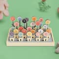 Miniatyrbillede 4 af 4: Abc Blomster - TOP BRIGHT - 26 Urtepotter - Store Bogstaver - Små Bogstaver - Alfabet