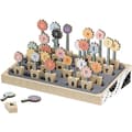 Miniatyrbillede 1 af 4: Abc Blomster - TOP BRIGHT - 26 Urtepotter - Store Bogstaver - Små Bogstaver - Alfabet