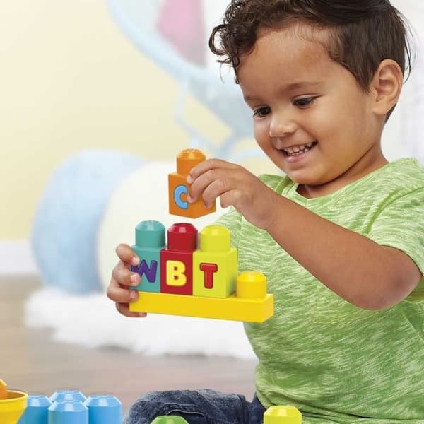 Mega Bloks Alfabetståg Byggleksak 12 Månader+ FWK22