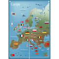 Miniatyrbild 2 av 4: Lär dig europeiska flaggor - 23 x 4 x 16 cm - Pedagogiska spel