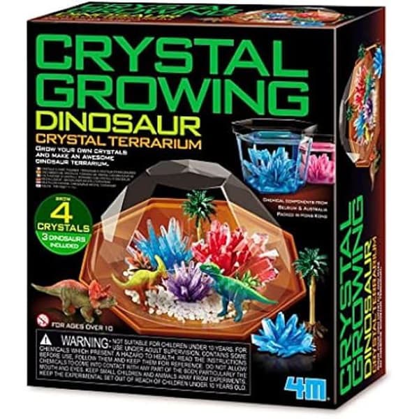 4M 403926 Dino Crystal Terrarium, Blandade Färger
