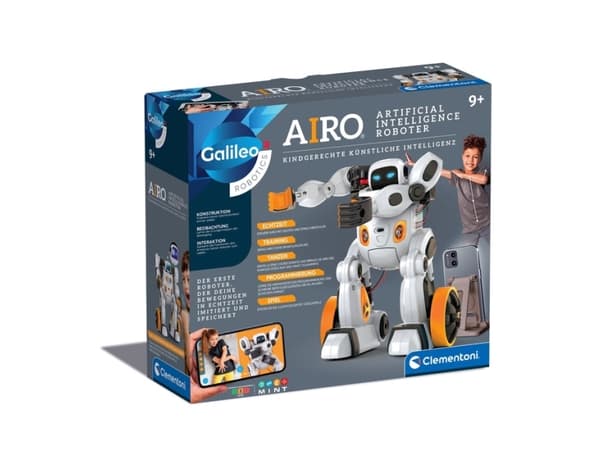 Clementoni Galileo Robotics 59351, Programmerbar robot, 9 År, Bluetooth, Multifärg