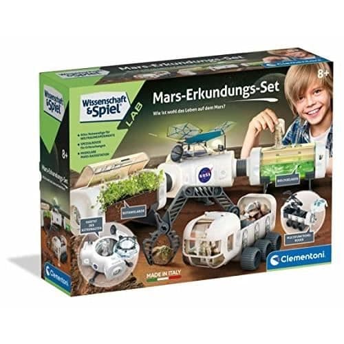 Utbildningsspel - CLEMENTONI - NASA 59289 - Modulär rymdstation - Rover - Mars-utforskning