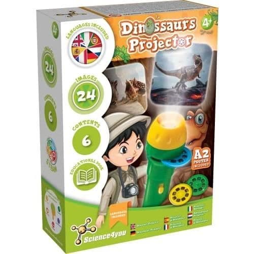 Projicerlampe - Science4You - VEIL - 3 diasskivor - A2-affisch - Utbildande