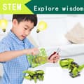 Miniatyrbillede 10 af 10: OBOSOE STEM Prop Solenergi 3 i 1 transformation robotsæt DIY legetøj batteridrevet transformere bil pædagogisk læringslegetøj børn