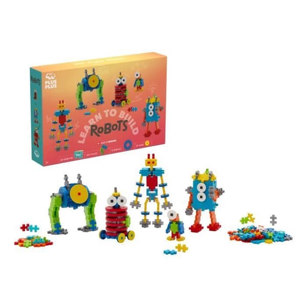 PLUS PLUS byggspel - Robots discovery kit 250 st - Flerfärgad