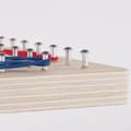Miniatyrbillede 3 af 7: OBOSOE Montessori Geometri Legetøj med Kort – Træ Negleplade til Logik Træning