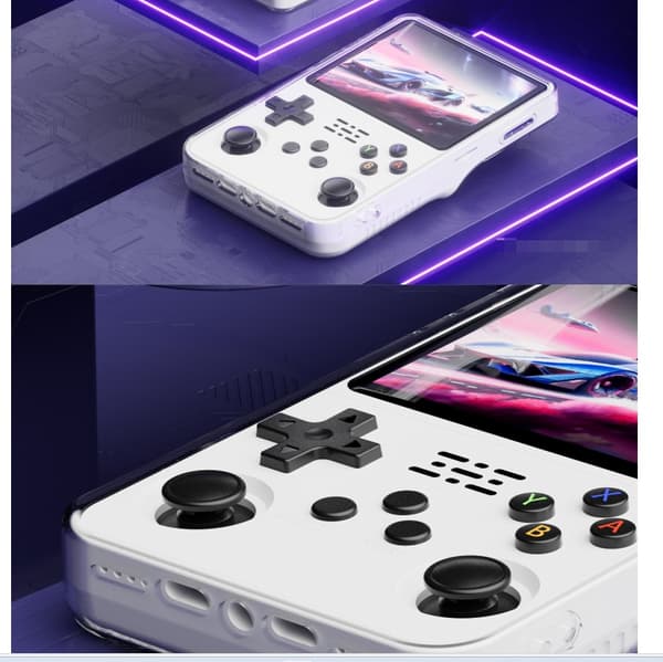 INF Skyddande TPU-fodral för R36S Handheld Game Console