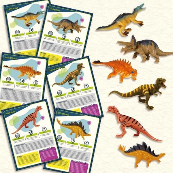 En månad med dinosaurier - Vetenskapskit - JAG ÄR ETT GENI - 31 dinosaurier