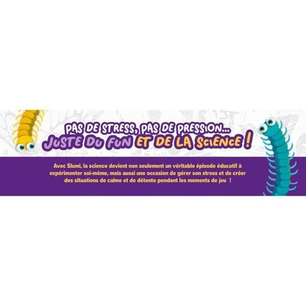 Pocket AXOLOTL - Vetenskapligt kit - SLUMI SCIENCE - Magiska komponenter, Roligt experiment