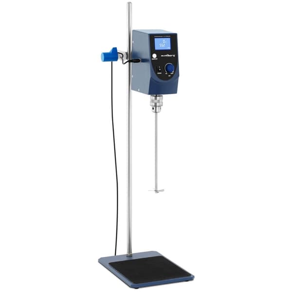 Mekanisk laboratorieomrører, timer, 2500 rpm