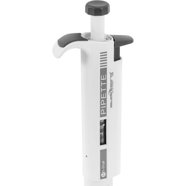 Laboratoriepipette, 8 kanaler, manuel, 0,005-0,05 ml